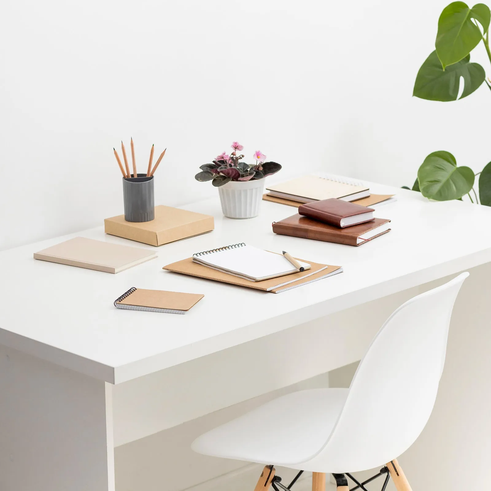 KABOON Solid Color Tabletop--White-Smooth version
