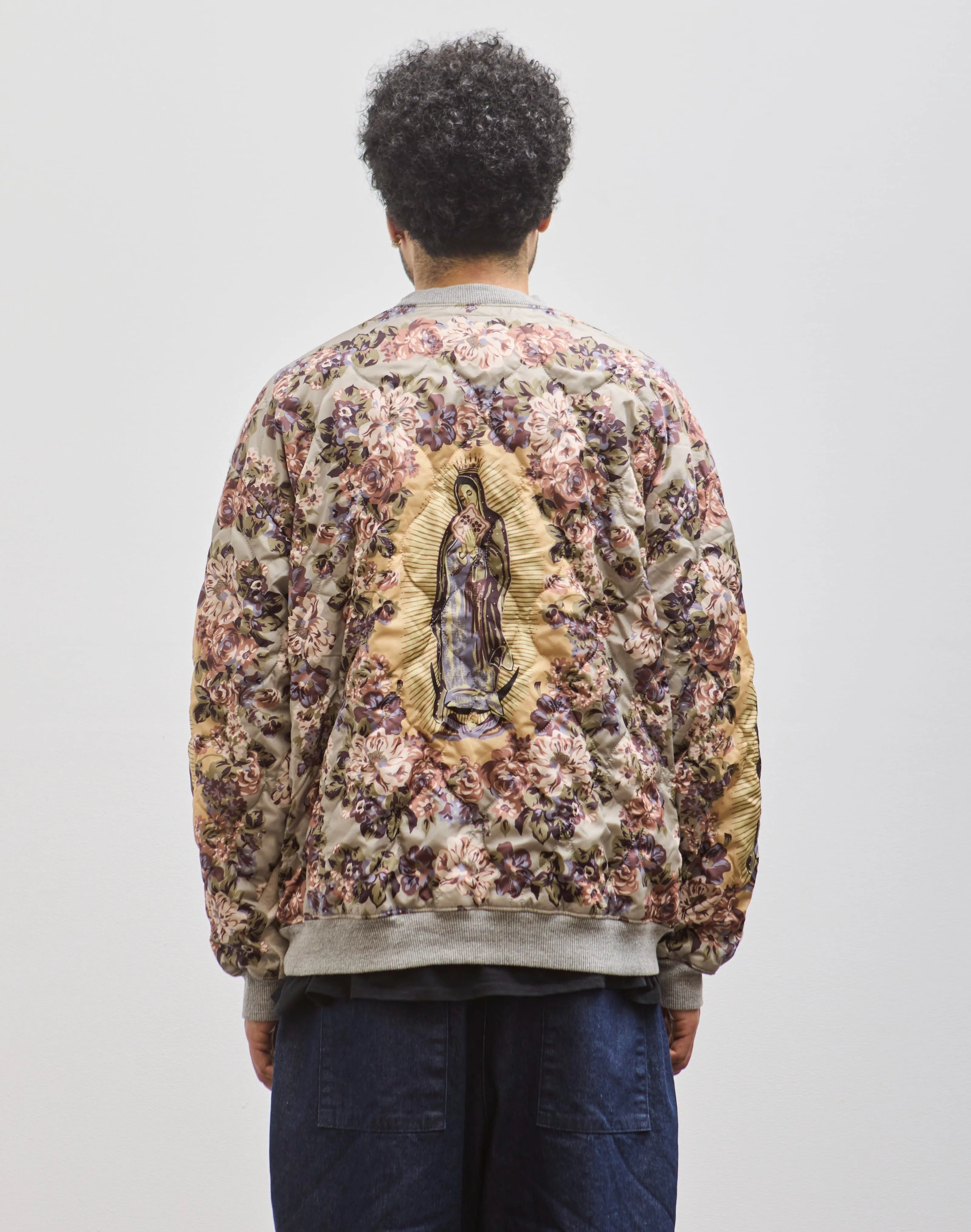 Kapital TOP SWT Knit BIVOUAC BIG SWT, Ecru Peckish Maria
