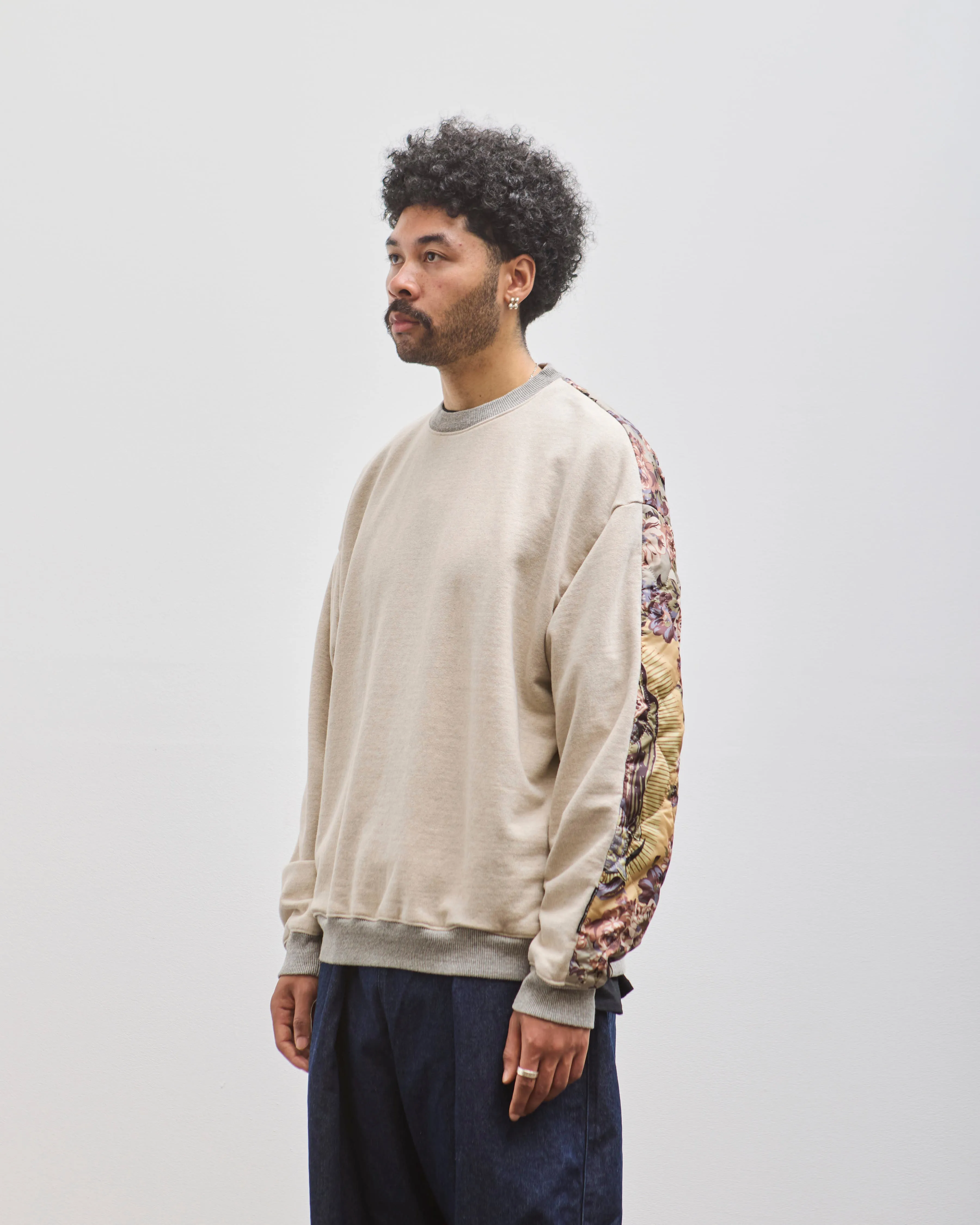 Kapital TOP SWT Knit BIVOUAC BIG SWT, Ecru Peckish Maria