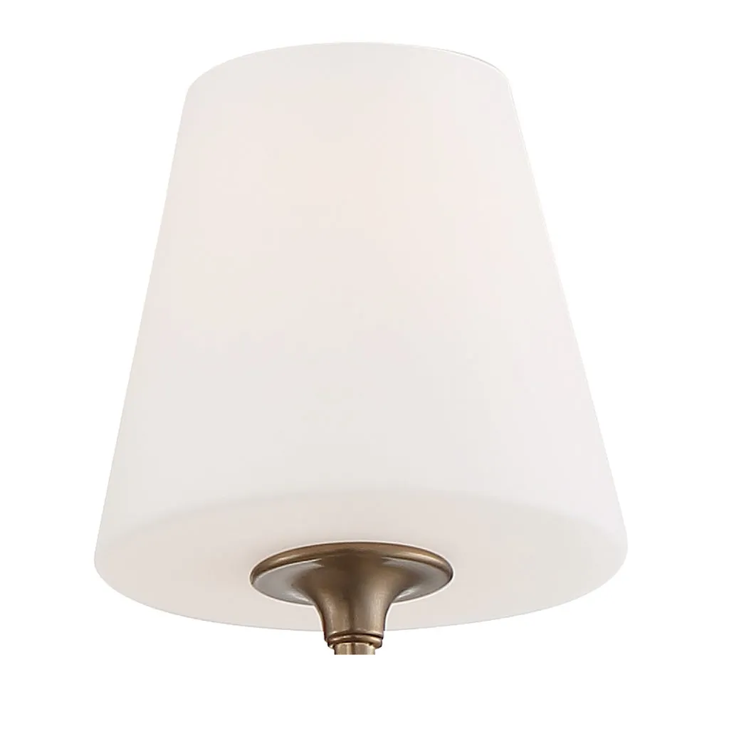 Keenan 4 Light Vibrant Gold Chandelier