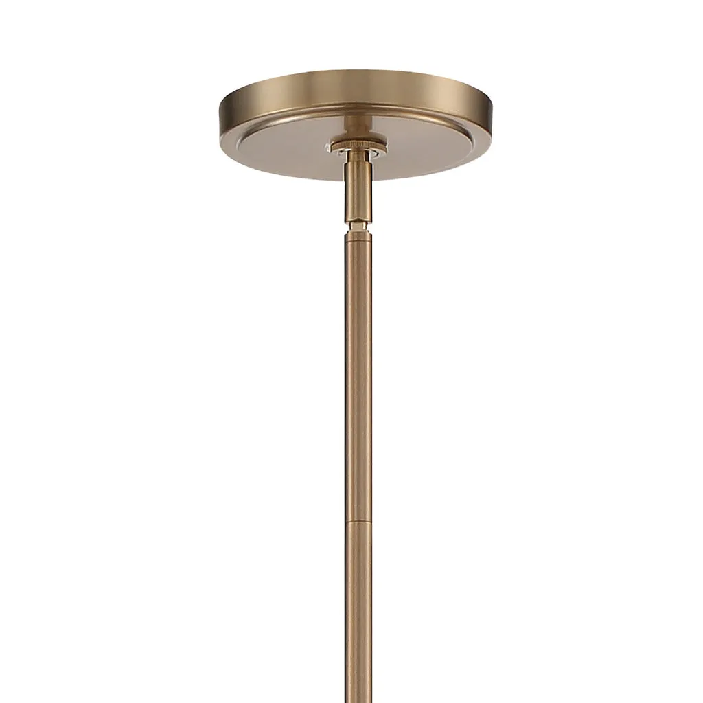 Keenan 4 Light Vibrant Gold Chandelier