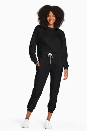 Kennedy Organic Cotton Jogger - Black EcoSoft