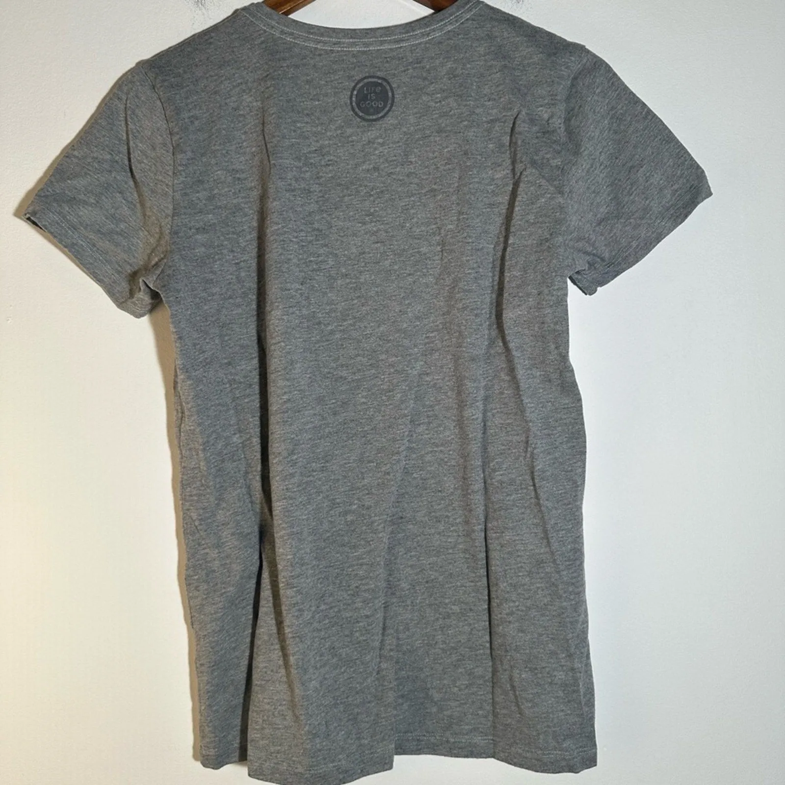 Life is Good Crusher Heart Tee Shirt