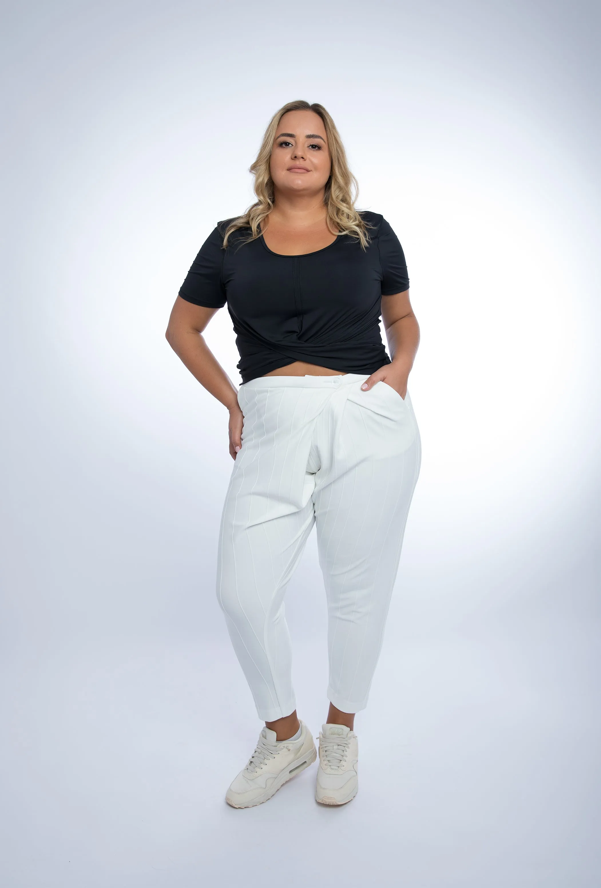 Linda Stylish Athleisure Pants – Plus Size