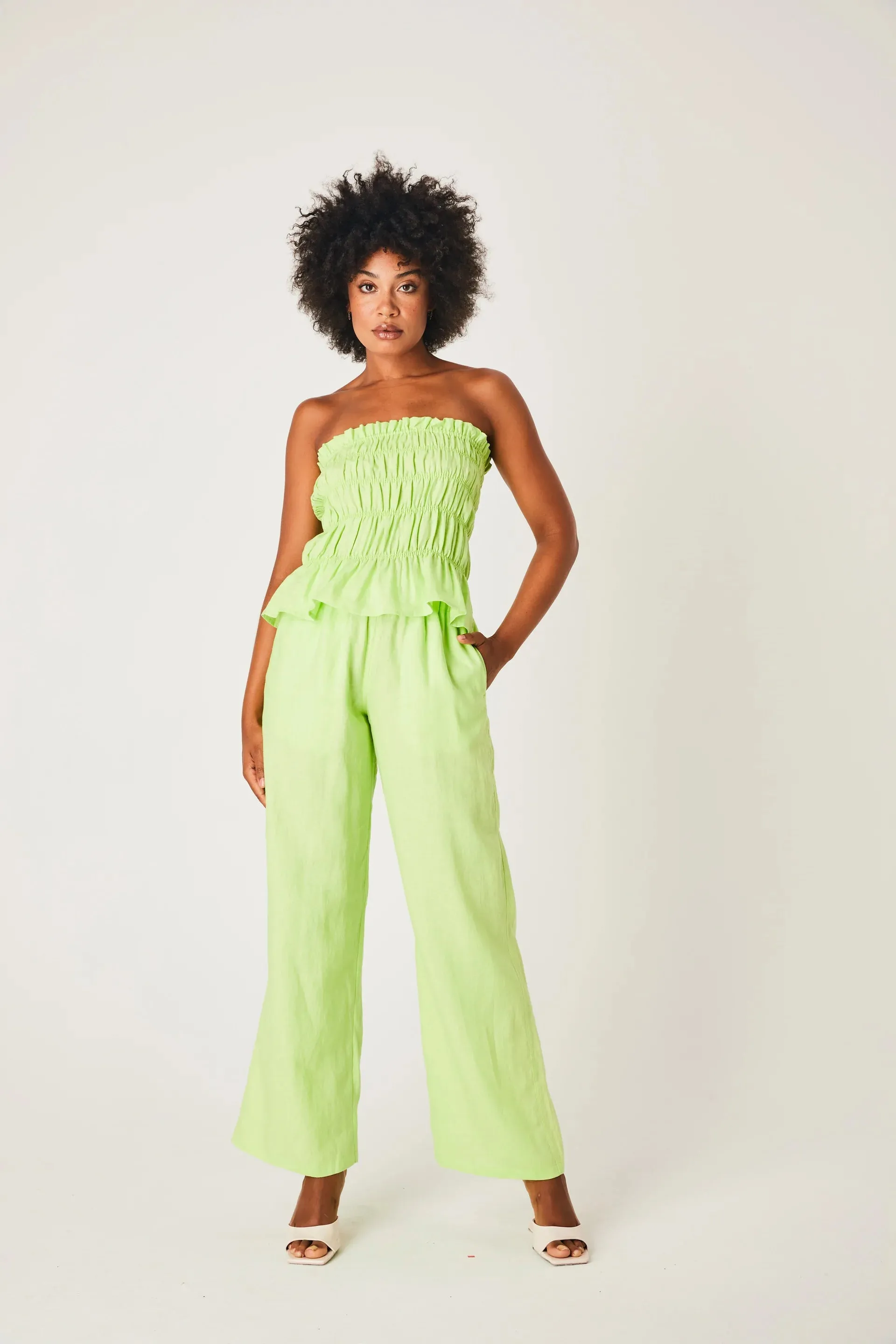 Linen Pants- Splice