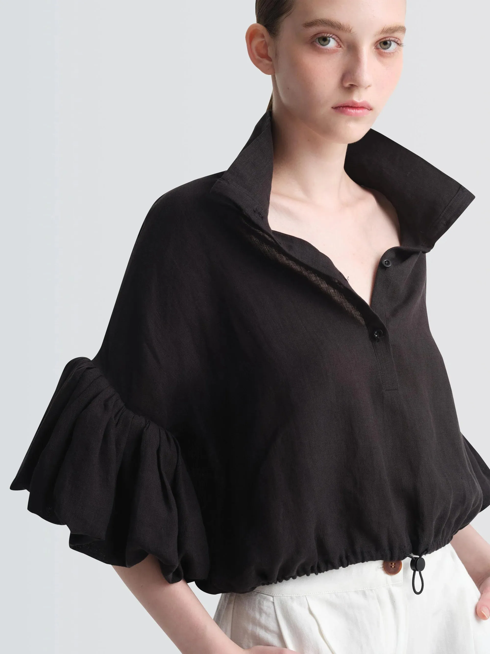 Linen "Lanvin" Top