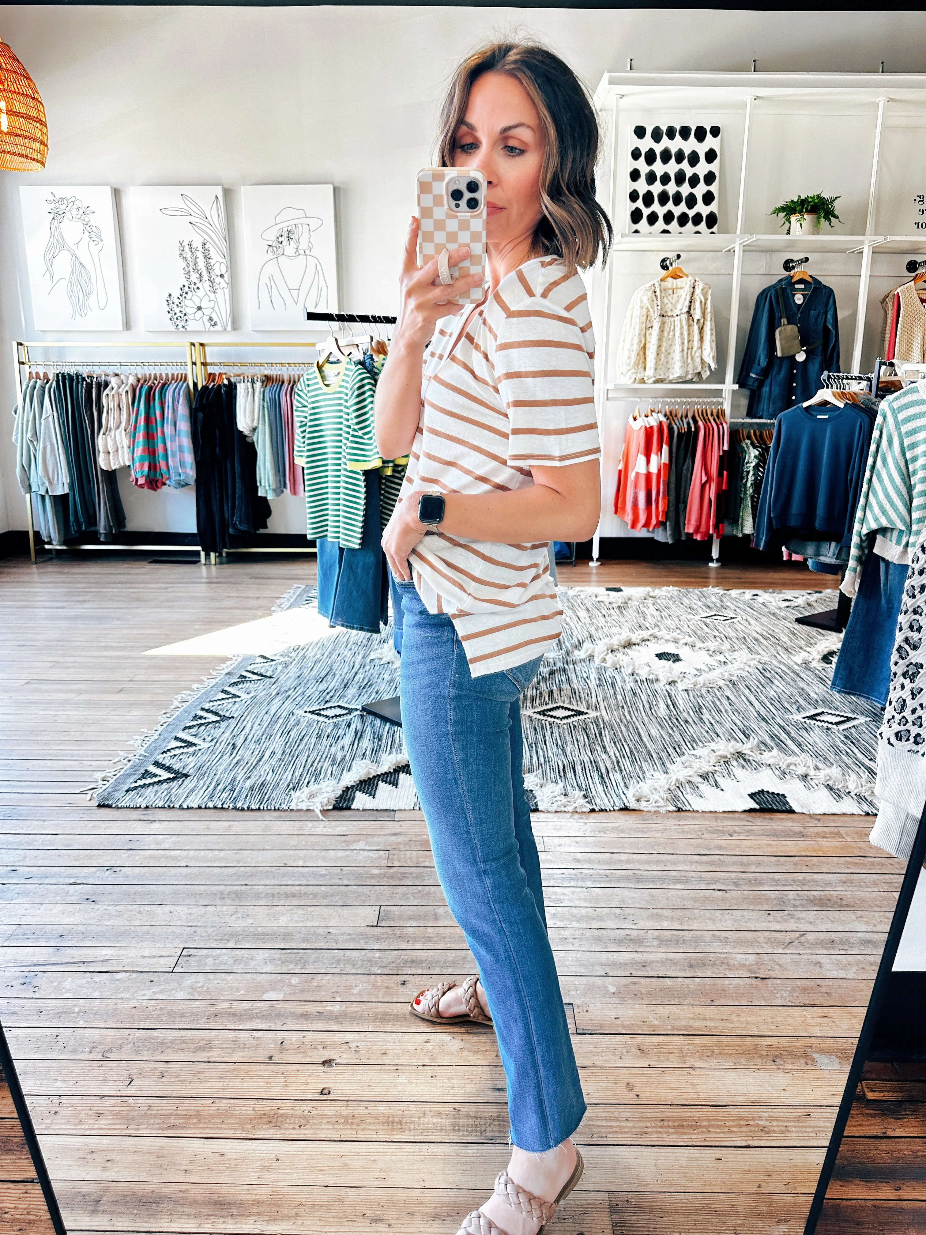 Linen Relaxed Tee-2 Colors