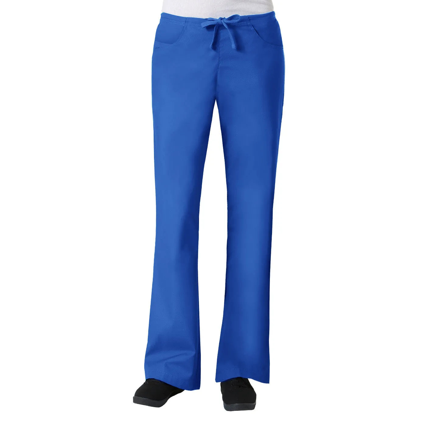 Maevn Core Womens Classic Flare Pant Style 9026 - Petite 28" Plus Fit Size XXL - 3XL