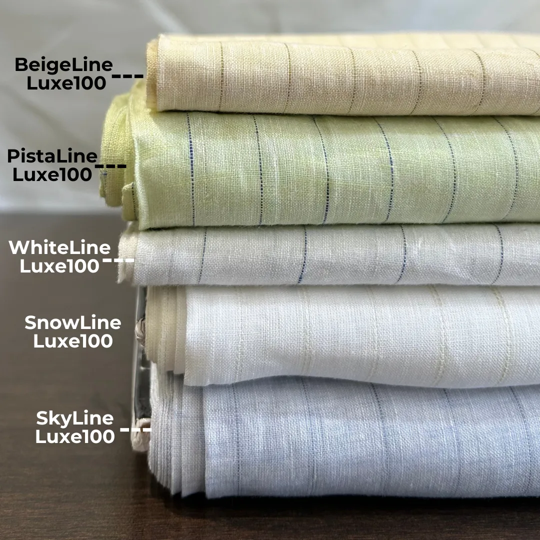 Man Linen Shirt LUXE, 125 Lea UltraLight, Full Sleeve, Button Up