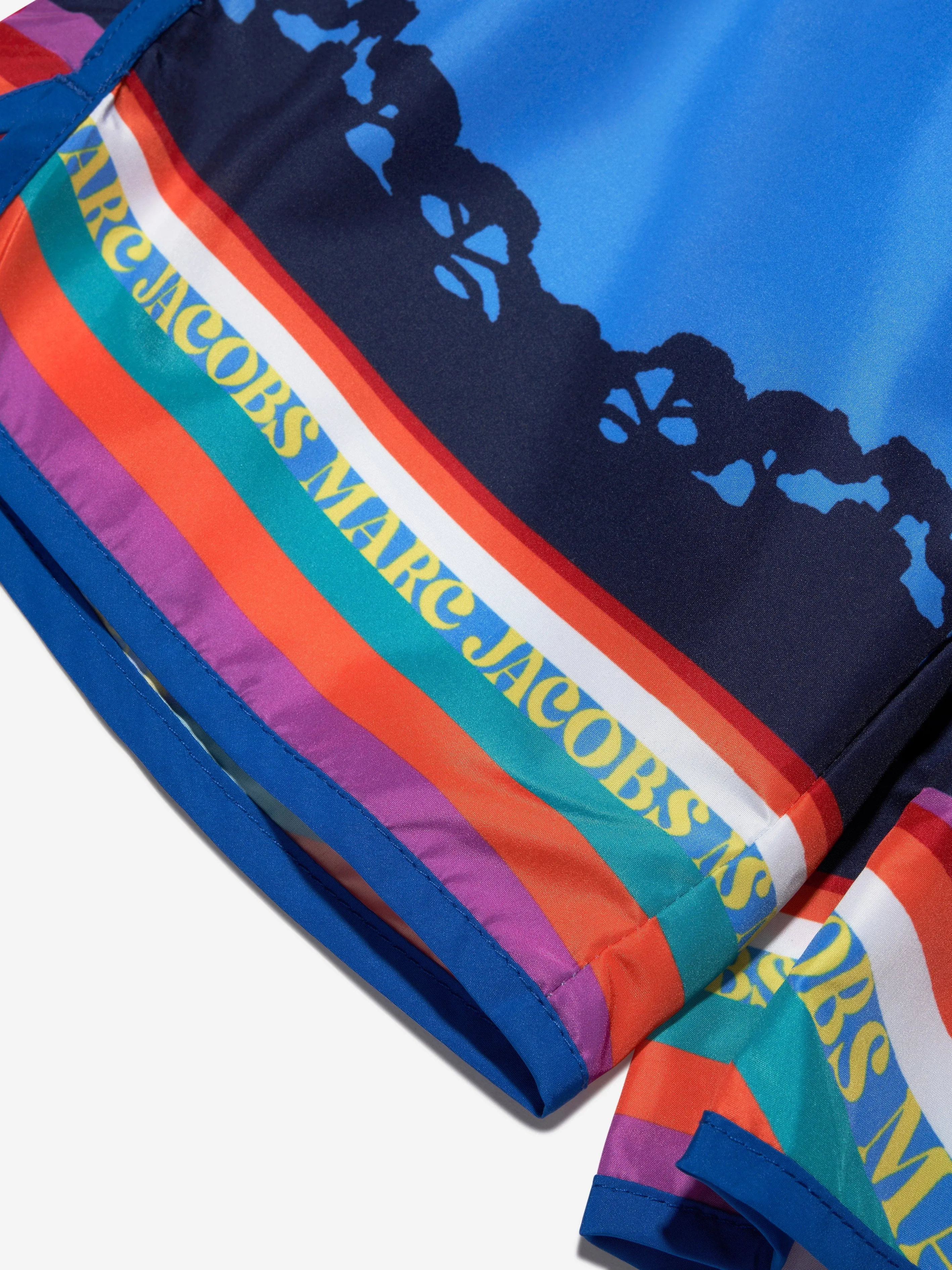 MARC JACOBS Boys Landscape Swim Shorts in Blue