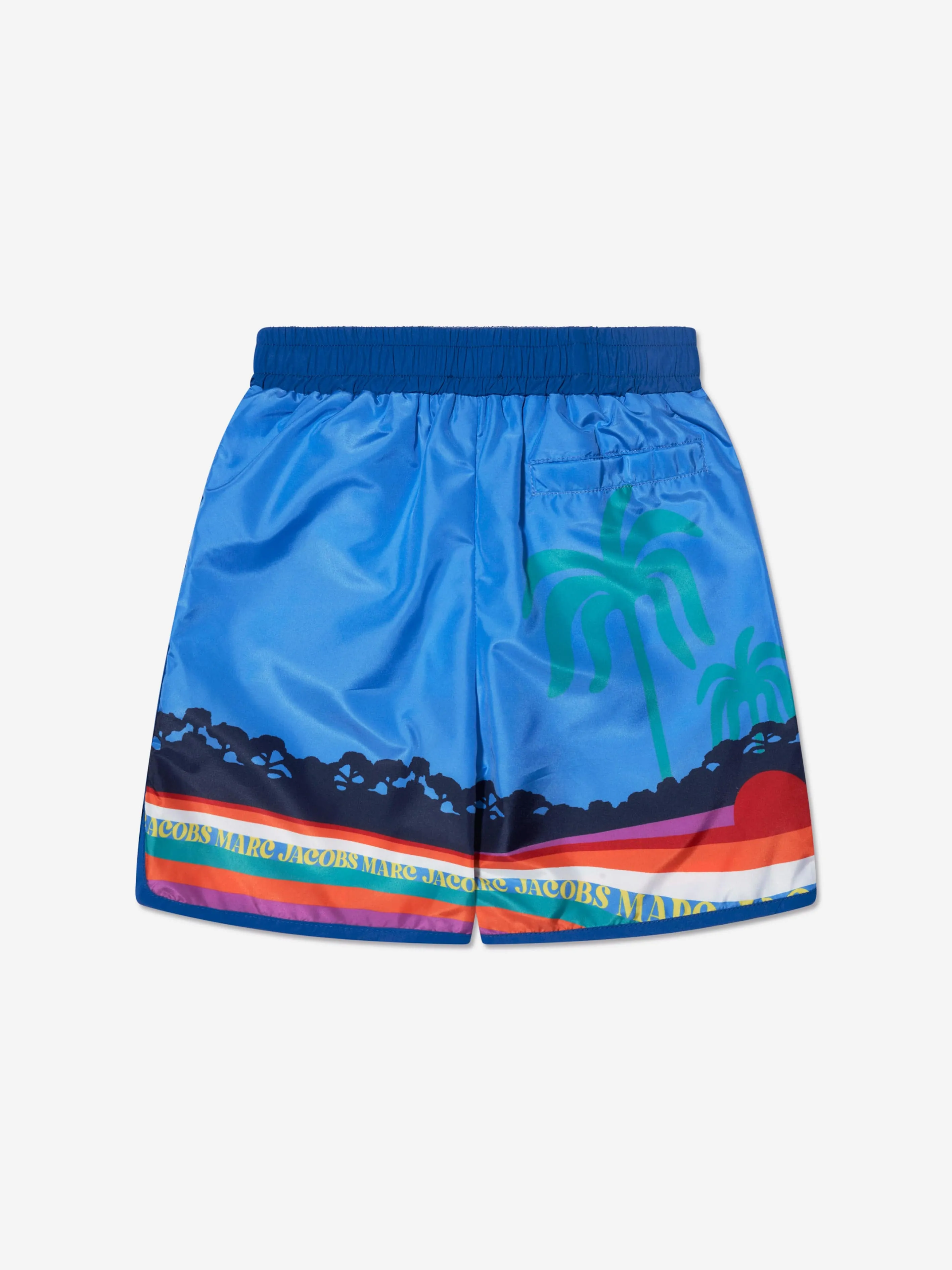MARC JACOBS Boys Landscape Swim Shorts in Blue