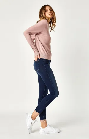 Mavi Dark Brushed Fringe Supersoft Alissa Ankle