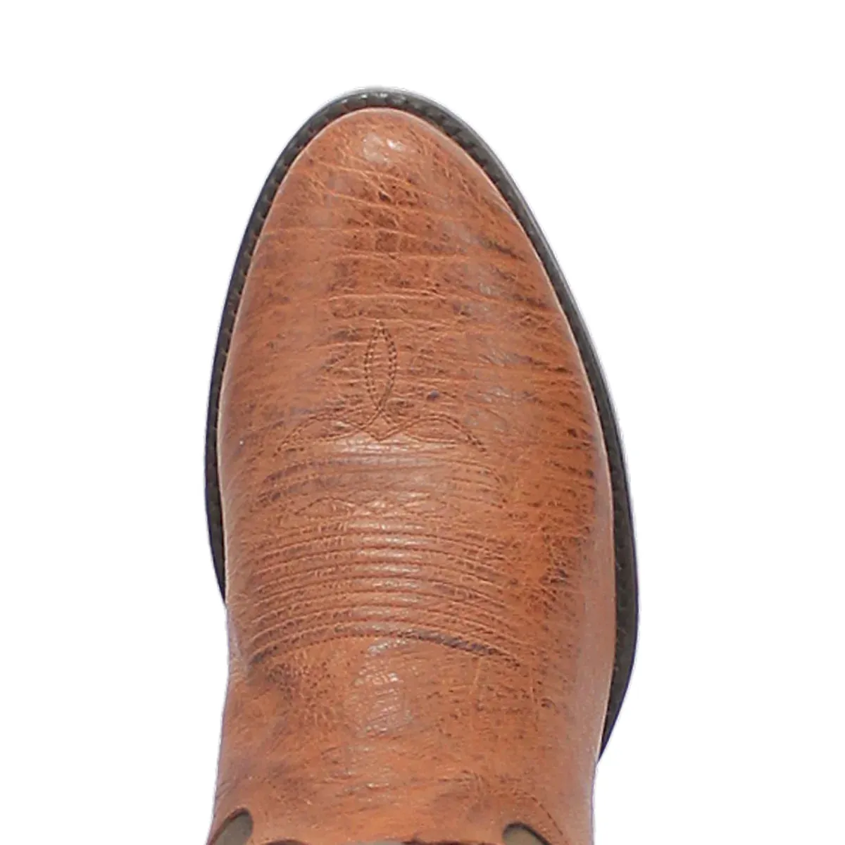 Men's Dan Post "Scott" Bay Apache Smooth Ostrich with 13" Tops - DP3059