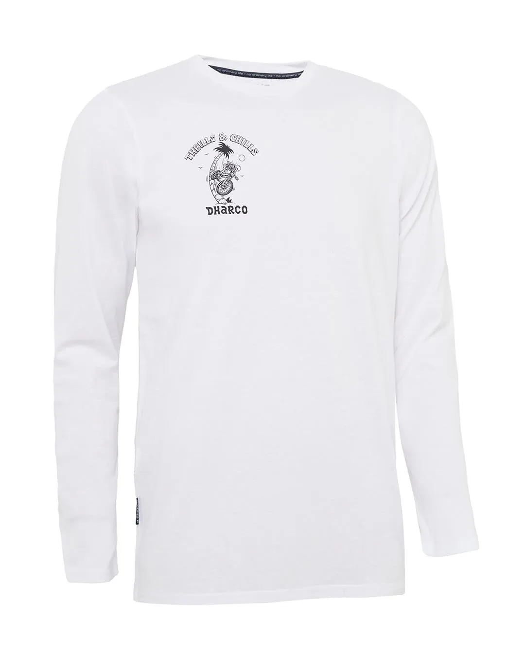 Mens Long Sleeve Tech Tee | Thrills & Chills