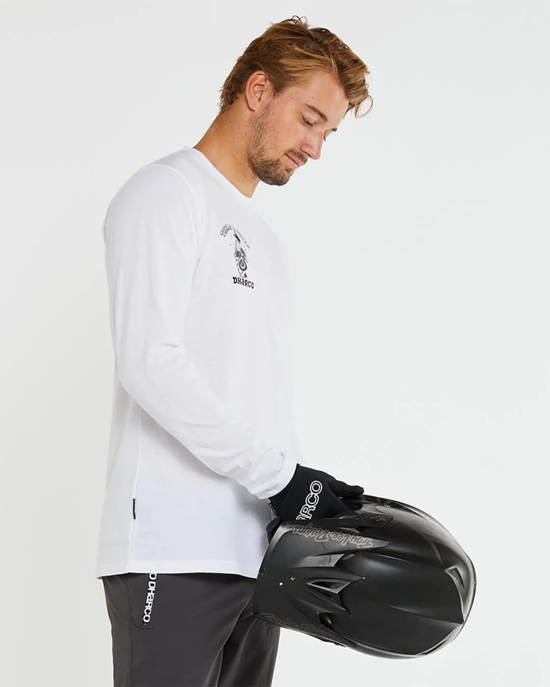 Mens Long Sleeve Tech Tee | Thrills & Chills