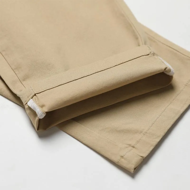 Men's Solid Color Straight Ankle-Length Pants