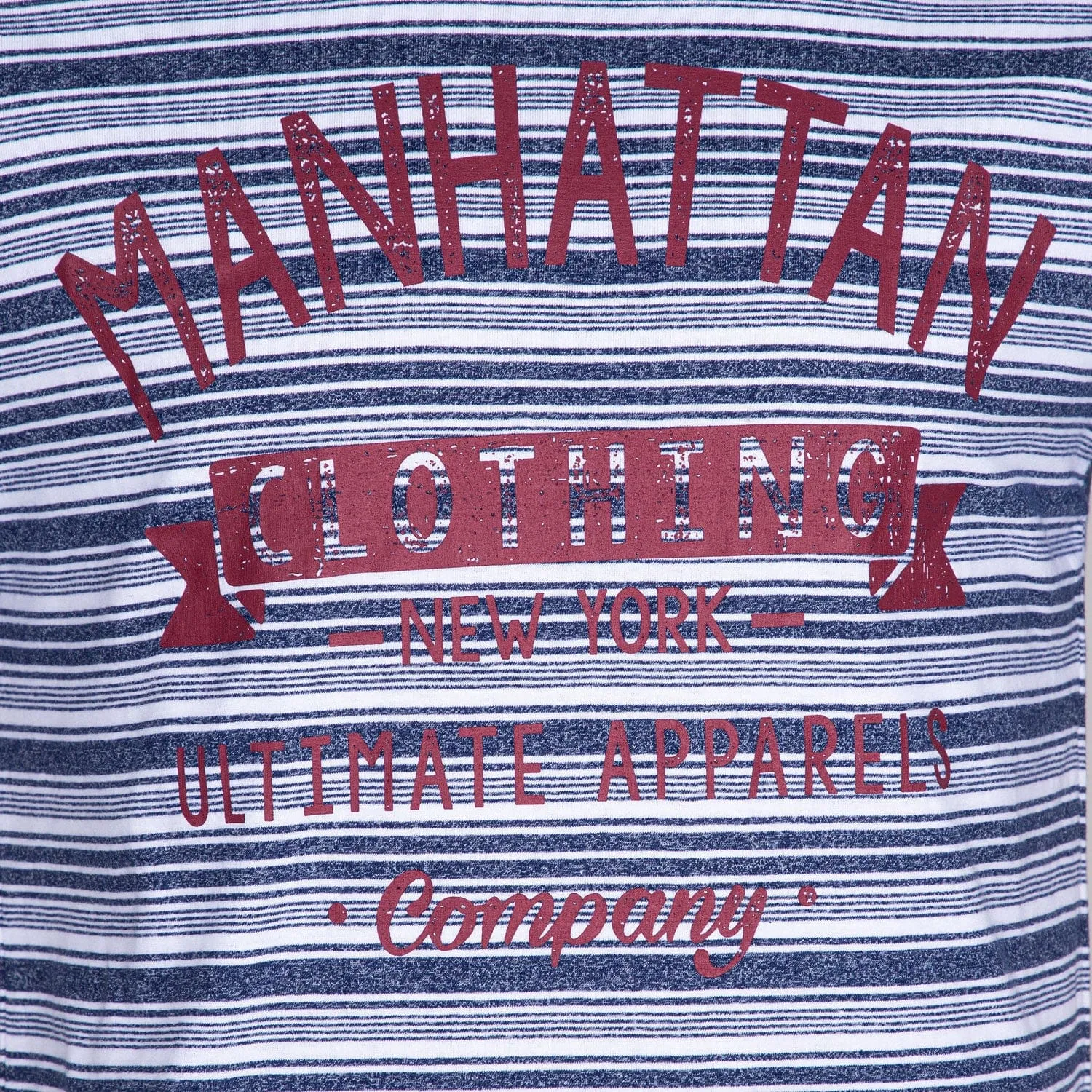 MEN'S STRIPED BASIC TEE SHIRT