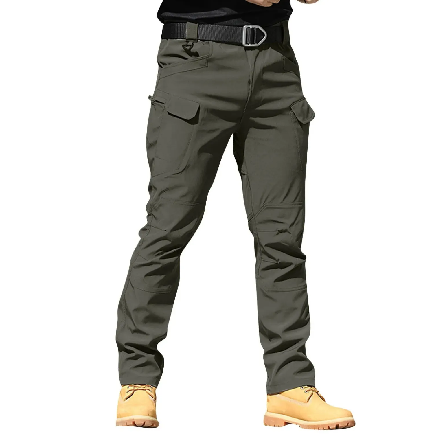 Men's Stylish Military Cargo Pants with Pockets | Perfect for All-Season Wear