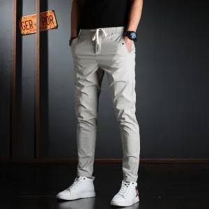 Men's Summer Elastic Waist Casual Pants