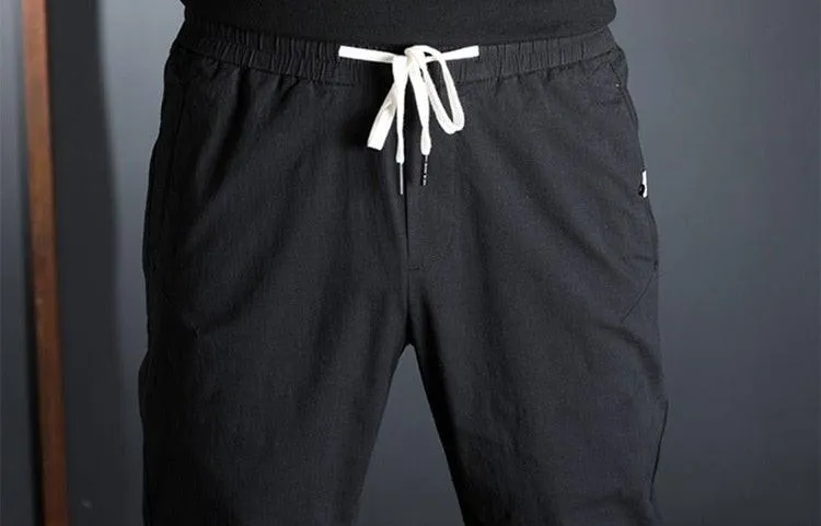 Men's Summer Elastic Waist Casual Pants