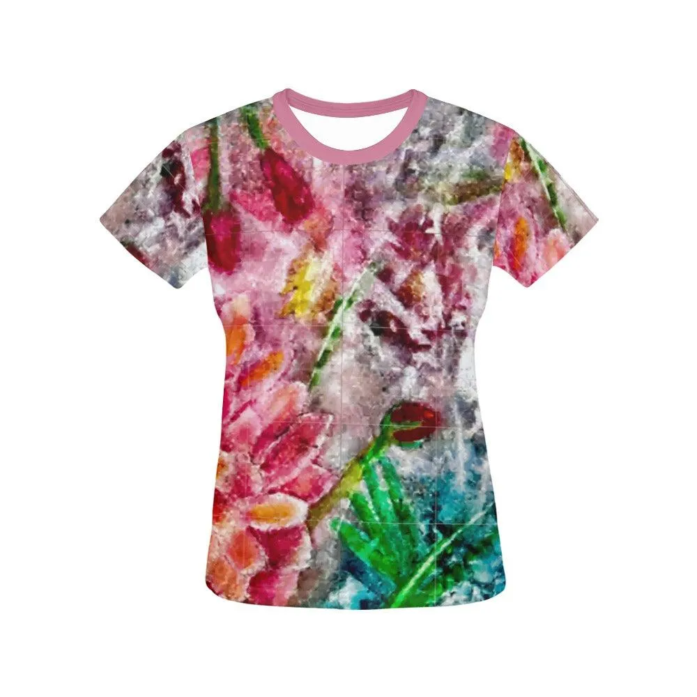 Miniaday Designs Women's Artistic Tshirts Polyester
