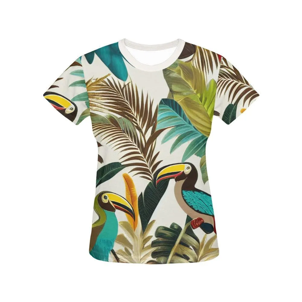 Miniaday Designs Women's Artistic Tshirts Polyester