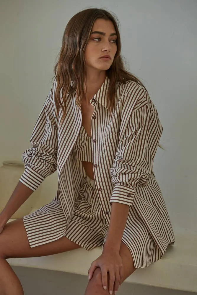 Nikki Striped Shorts