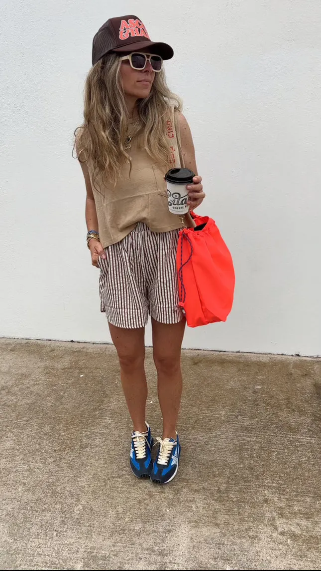 Nikki Striped Shorts