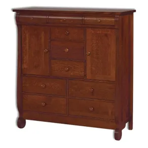 Old Classic Sleigh His and Hers Chest