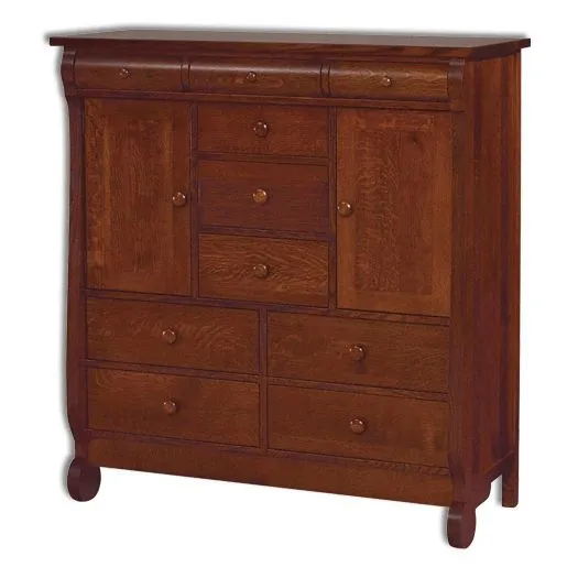 Old Classic Sleigh His and Hers Chest