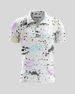 Paint Splatter Polo