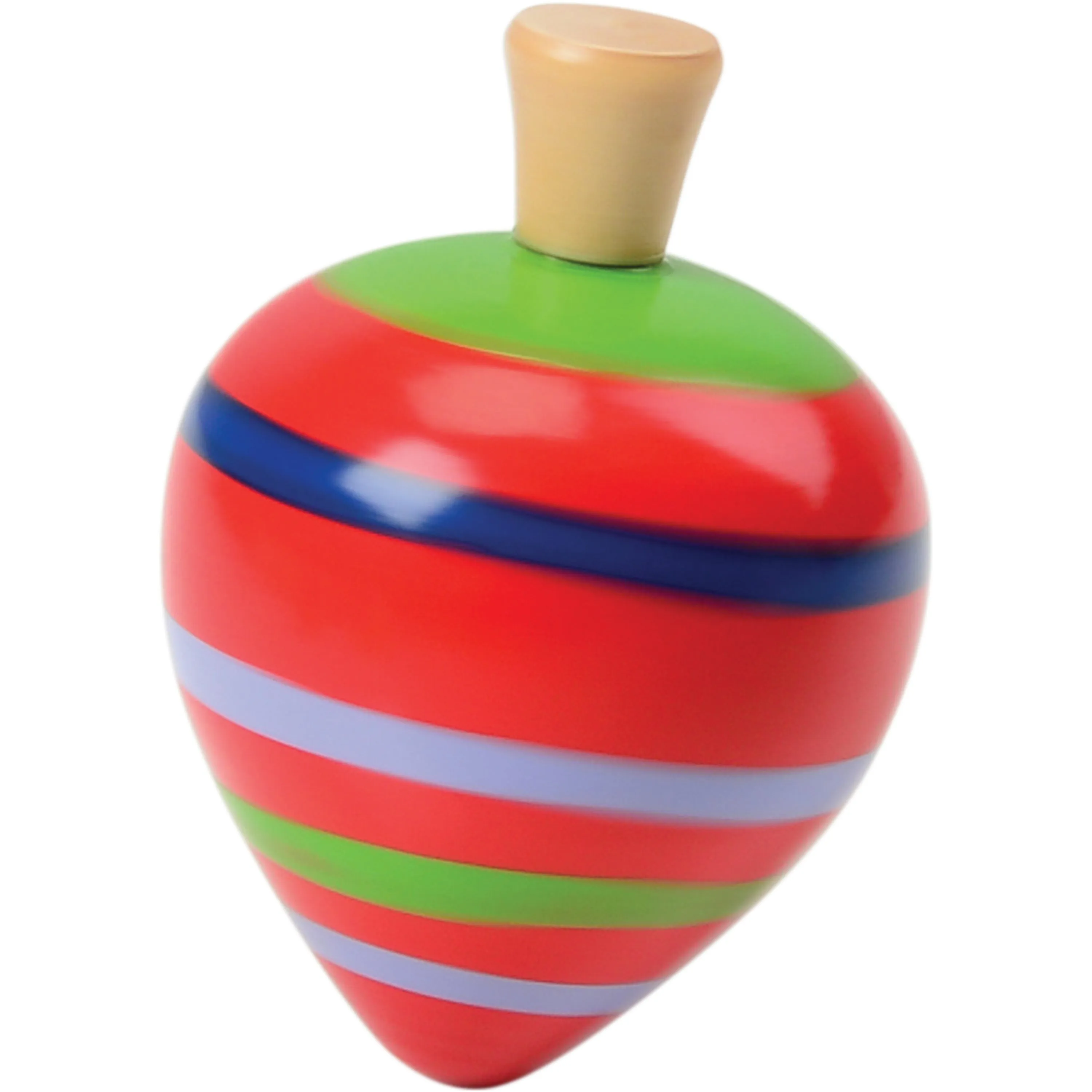 Painted Wood Spin Tops/6 Per Pkg