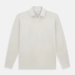 Pale Pink Rugby Polo Shirt