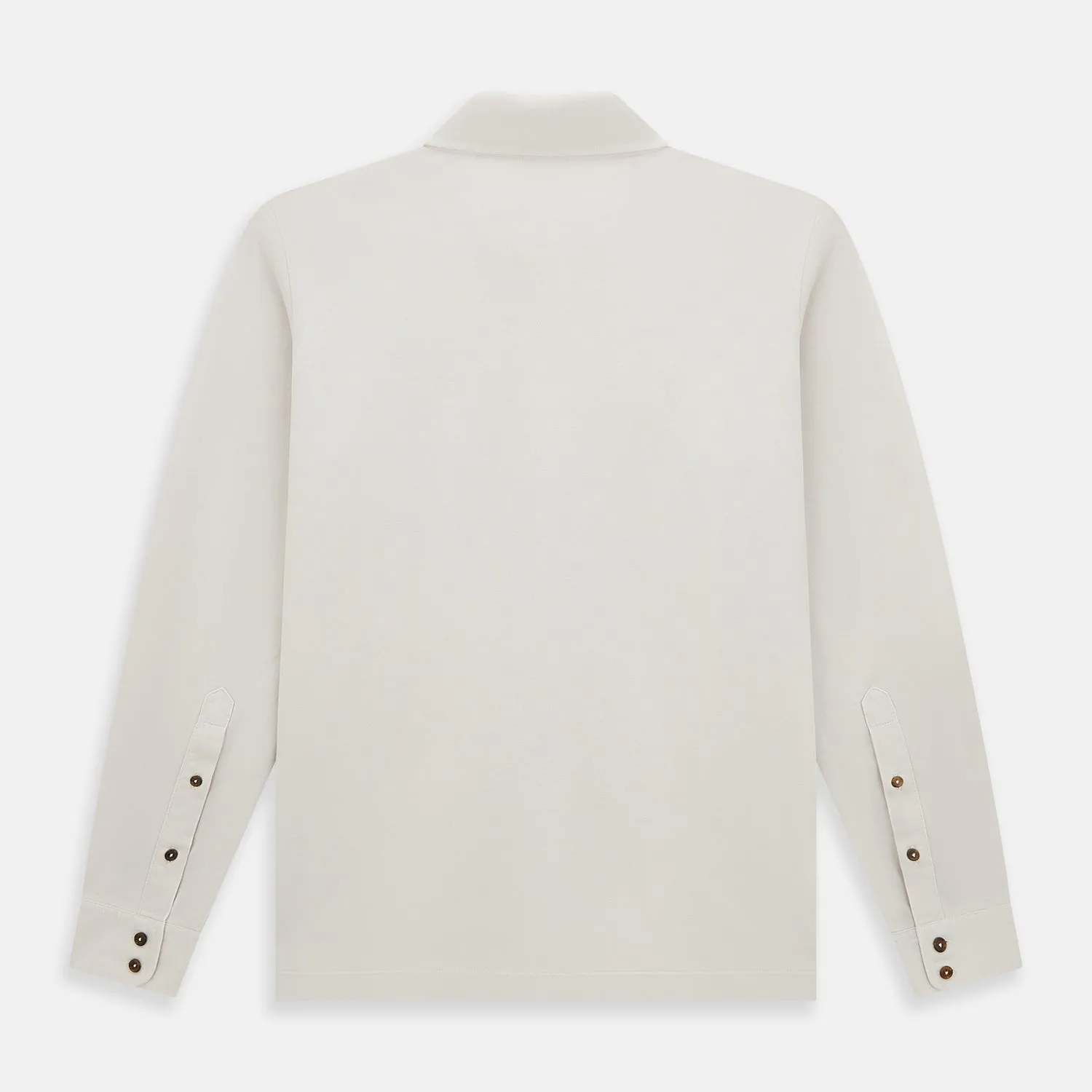 Pale Pink Rugby Polo Shirt