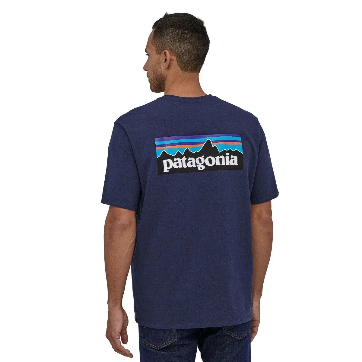 Patagonia - Men's P-6 Logo Responsibili-Tee® Classic Navy - 38504 - CLASSIC/NAVY