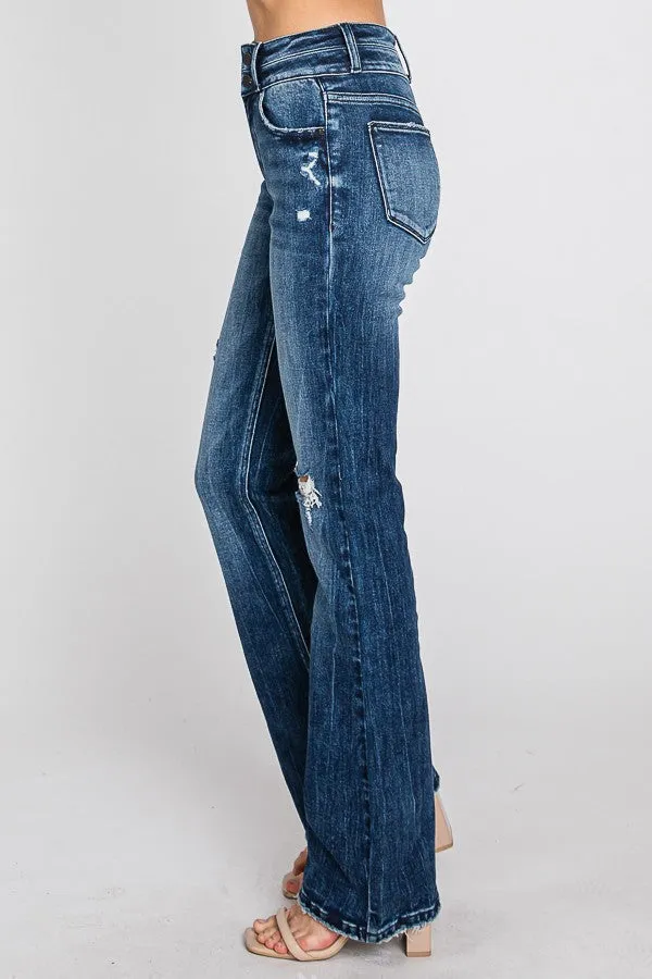 Payton Dark Wash Boot Cut Jeans
