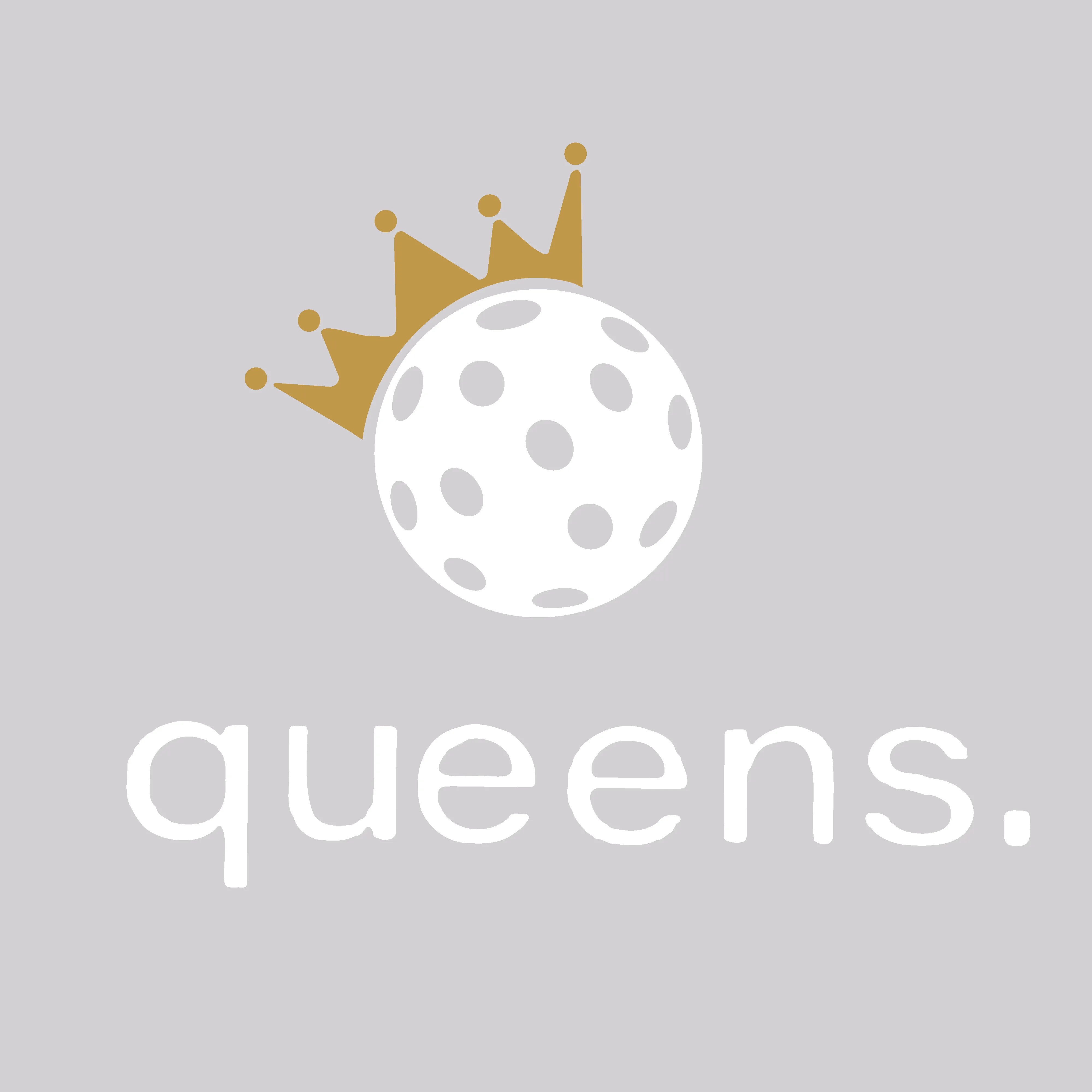 Pickleball Queens and Crown | Women’s Short Sleeve Crewneck Athletic Shirts | 100% Polyester