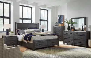 Plum Creek 5PC King Storage Bedroom