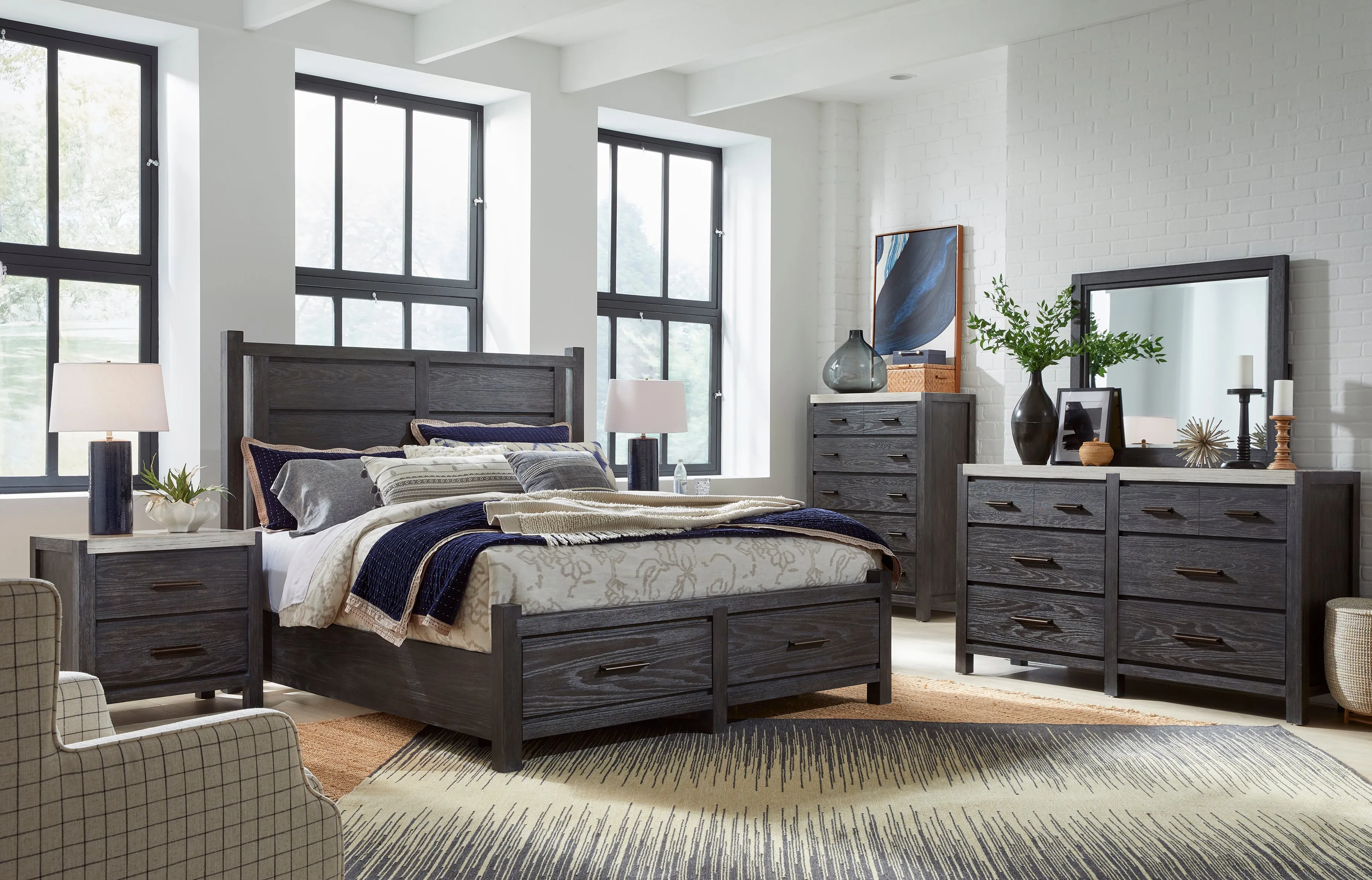 Plum Creek 5PC King Storage Bedroom