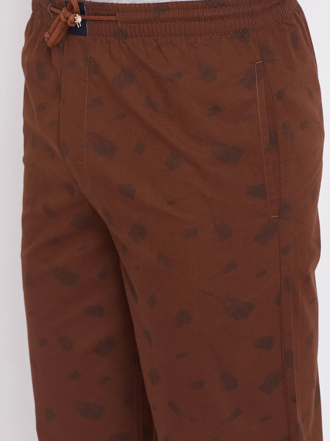 Printed Straight Lounge Pants