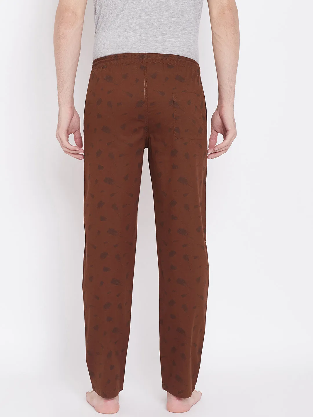Printed Straight Lounge Pants