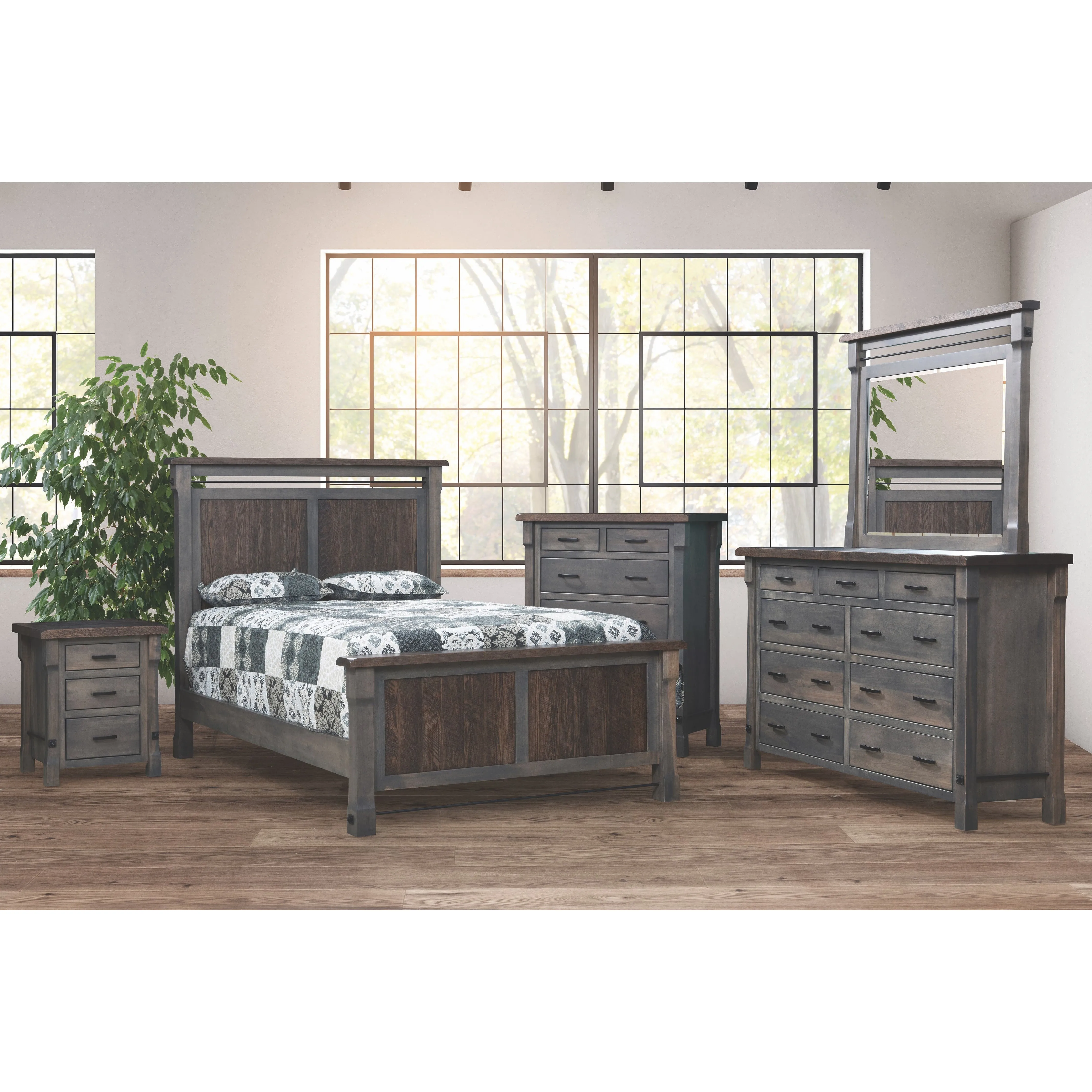 QW Amish Carla Chest of Drawers