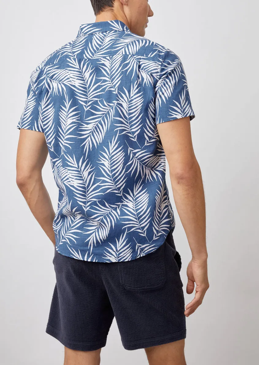 Rails Fairfax Short Sleeve Button Up Shirt in Palm Shadow