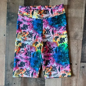 Rainbow Potter Biker Shorts