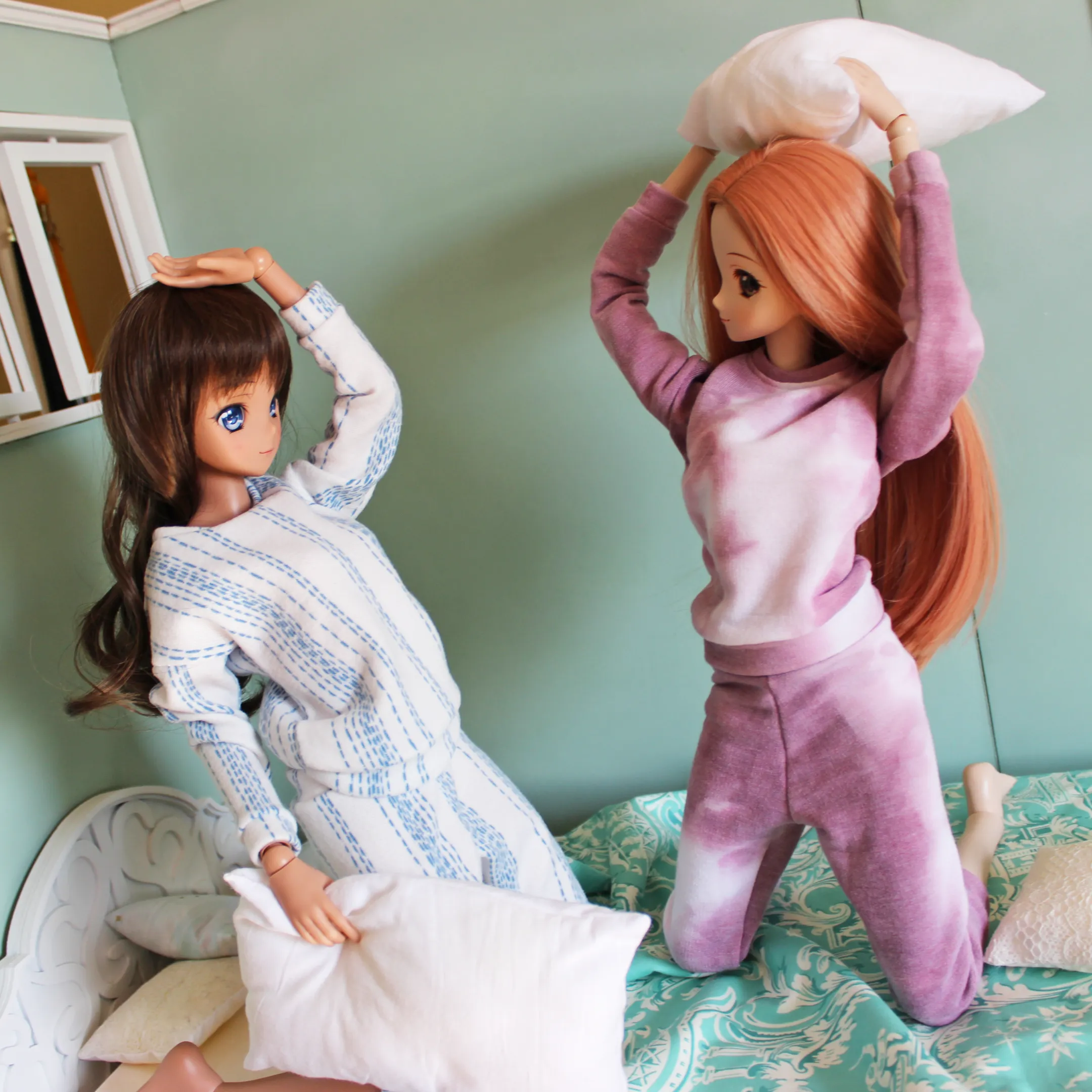 Raindrop Stripe Loungewear Set