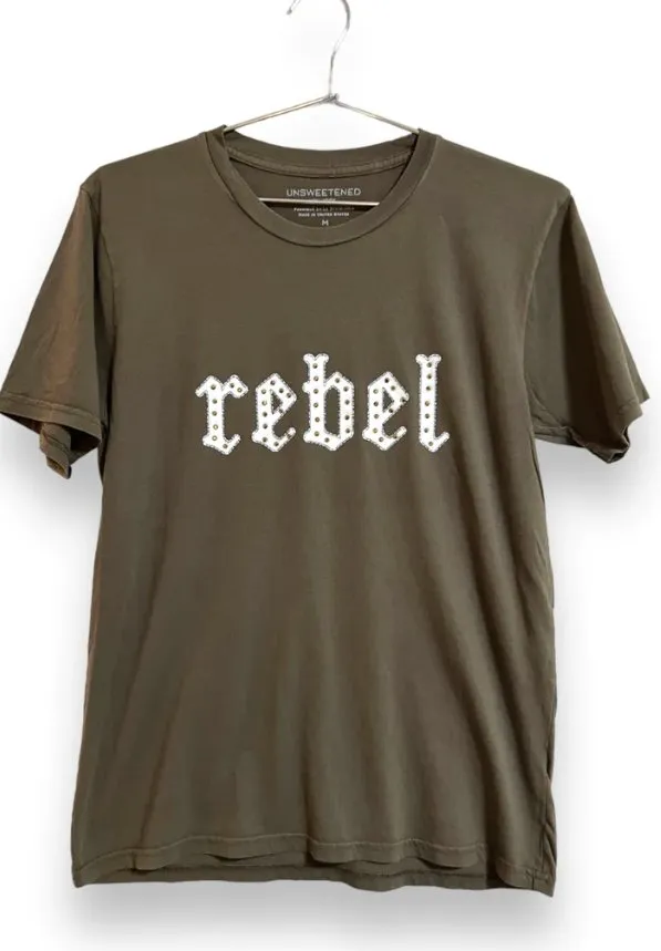 Rebel Stud Vintage Oversized Tee