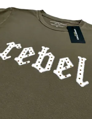 Rebel Stud Vintage Oversized Tee