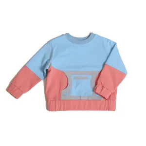 REFLECTIVE RELAXED FIT PULLOVER