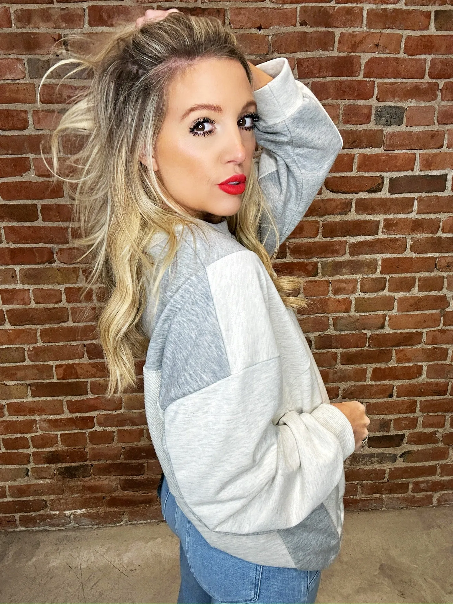 Relaxed Attitude Sweatshirt