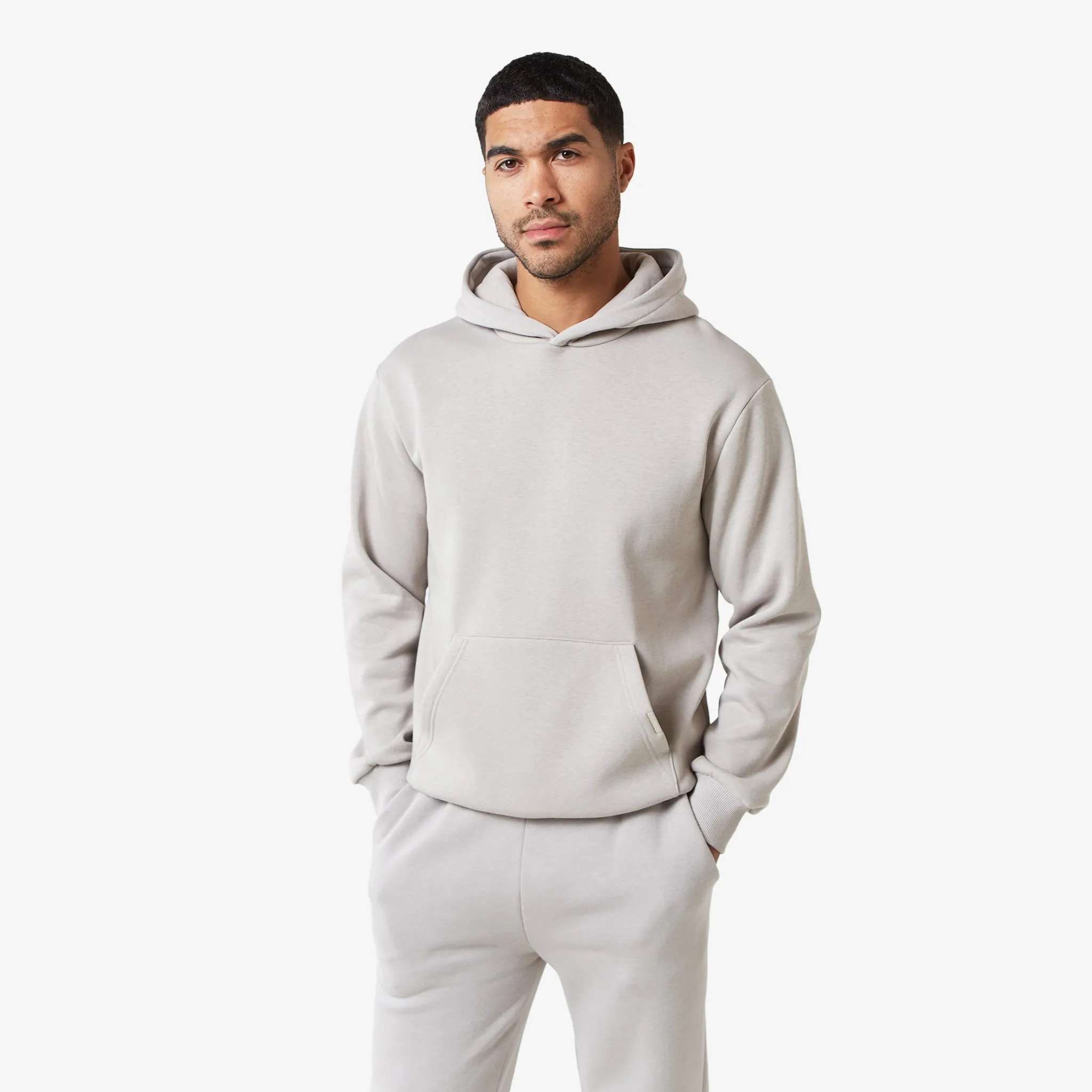 Relaxed Fit Hoodie | Stone